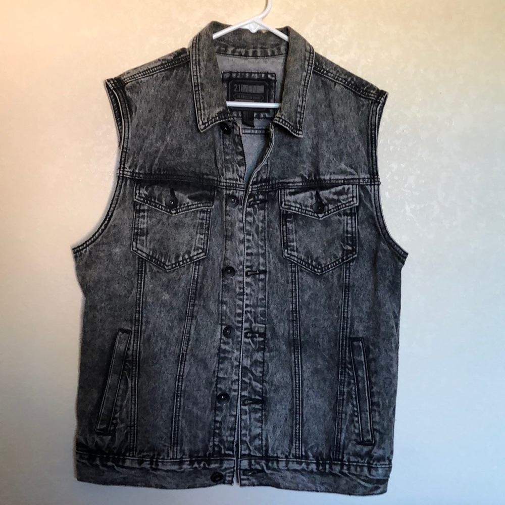 Denim vest